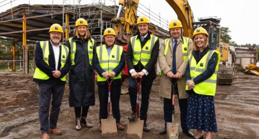Secretary of State for Wales Visits HiVE for Sod Cutting Ceremony