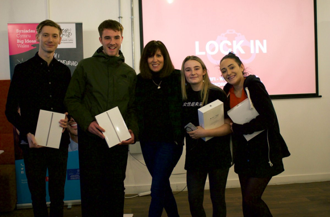 North Wales Students Toast Success in Business Contest