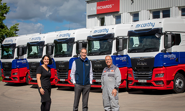 Wrexham-based Distribution Firm Invests £600,000 in New State-of-the-Art-Trucks