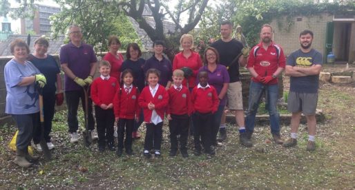NatWest Staff Grab Shovels to Dig Deep for Swansea School