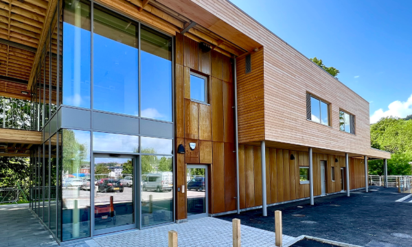 Newtown’s New Riverside Visitor and Community Centre Named Hafan yr Afon