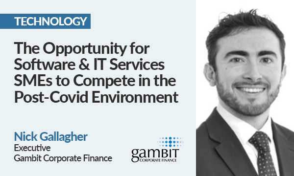 The Opportunity for Software & IT Services SMEs to Compete in the Post-covid Environment