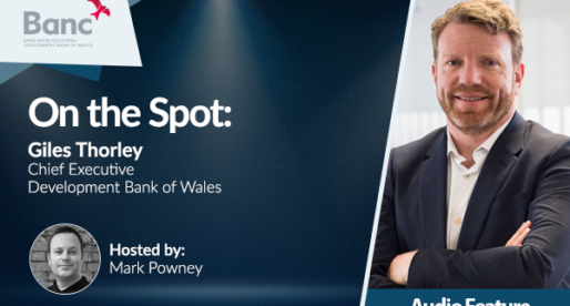 On the Spot: Giles Thorley, Chief Executive of the Development Bank of Wales