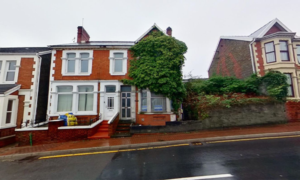 Overgrown and Dilapidated South Wales Semi Sells for Almost Twice Guide Auction