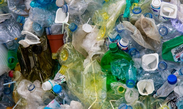 plastic rubbish landfill