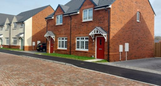 Construction Complete on New Homes for Families in Caerphilly