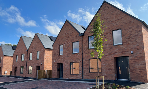 Llanidloes Social Housing Development Completed