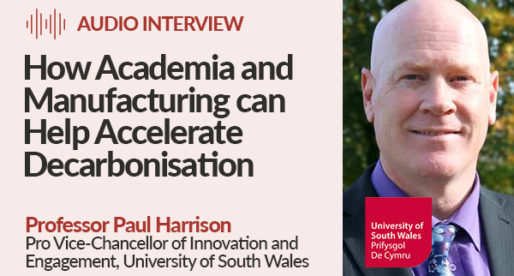 How Academia and Manufacturing can Help Accelerate Decarbonisation