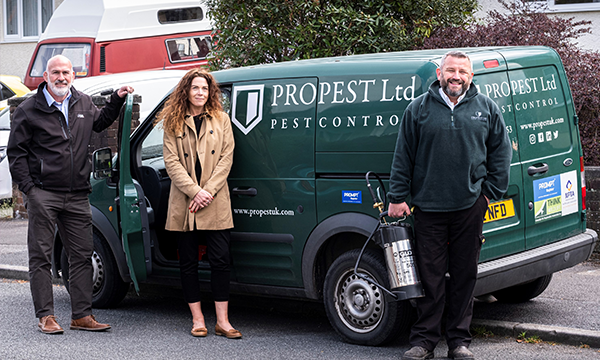 Pest Business Gets on the Road in South Wales with Support Grant