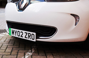 Green Number Plates for Electric Vehicles to be Introduced Across the UK