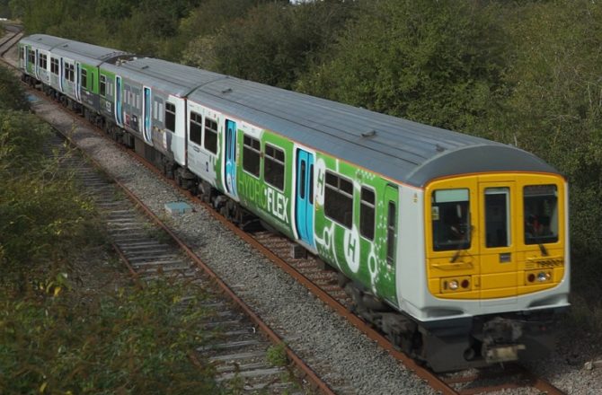 Trials of UK’s First Hydrogen-Powered Train are Underway