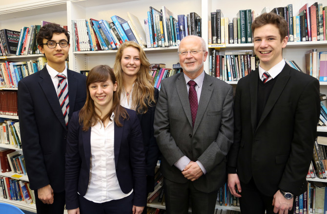 Four Local Pupils Shortlisted and Attend the Prestigious McWhirter Foundation Conferences in Oxford and Cambridge