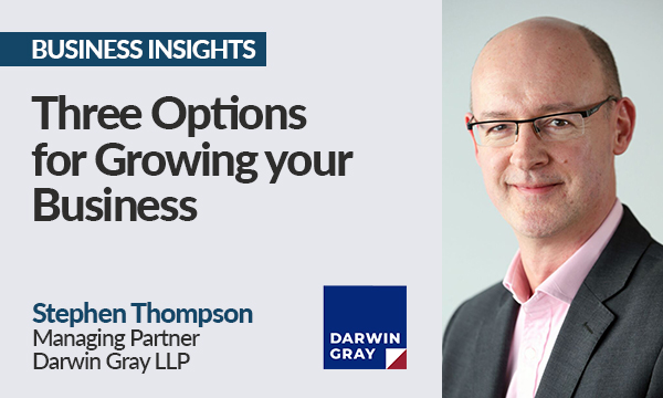 Three Options for Growing your Business
