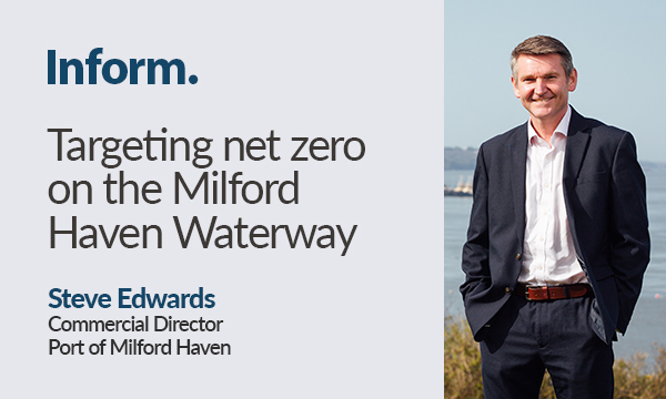 Targeting Net Zero on the Milford Haven Waterway