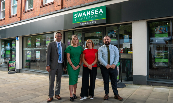 Swansea Building Society Bolsters Team with Four New Hires