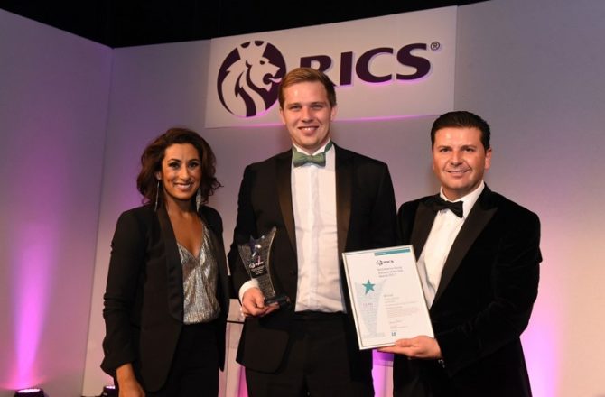 Young Cardiff Surveyor Scoops UK Award for Outstanding Achievements in the Industry
