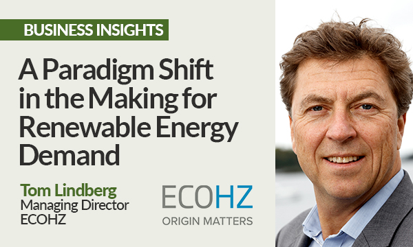 A Paradigm Shift in the Making for Renewable Energy Demand?
