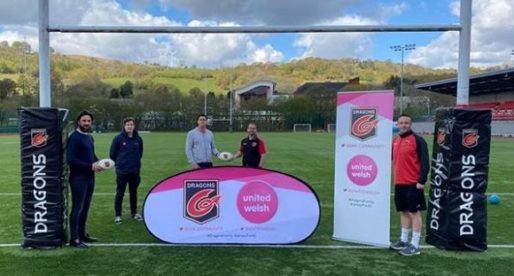 United Welsh Teams up with Dragons Rugby for Community Partnership