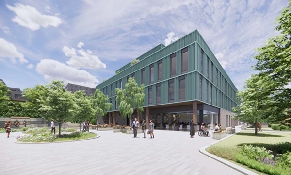 Plans for Proposed New Academic Building at USW’s Treforest Campus Progress