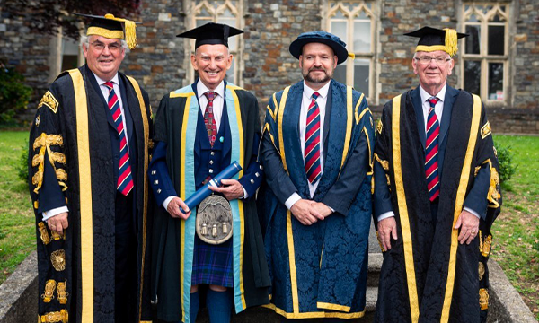 Chief Executive of Burns Pet Food Receives Honorary Fellowship
