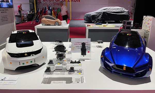 Automotive Design Students Display Concepts at International Conference in Barcelona