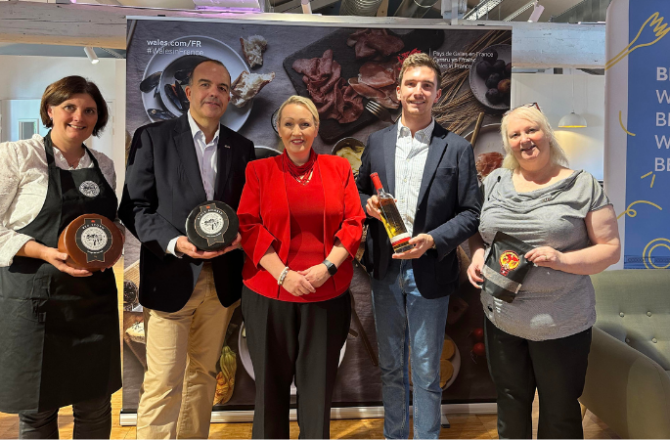 Wales Celebrates Food and Drink Exports with French Culinary Showcase