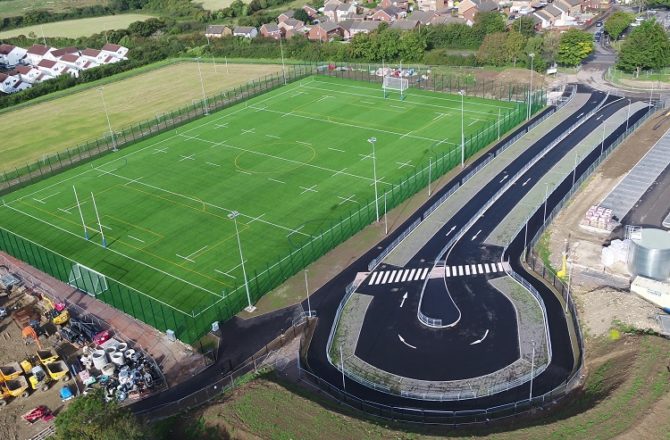 South Wales Sports Grounds Creates World Rugby-Grade Pitch