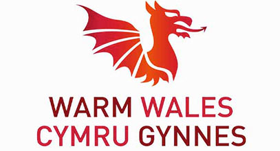 Warm Homes Wales Logo