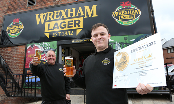 Wrexham Export Lager Named Best UK Beer at German International Competition