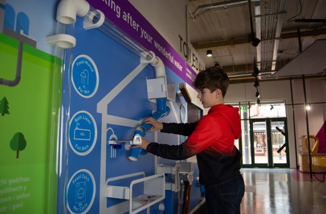 New Water Exhibits at North Wales Science Discovery Centre